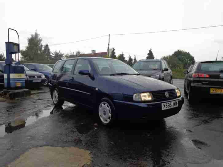 2000 X VOLKSWAGEN POLO S TDI 5 DOOR ESTATE BLUE
