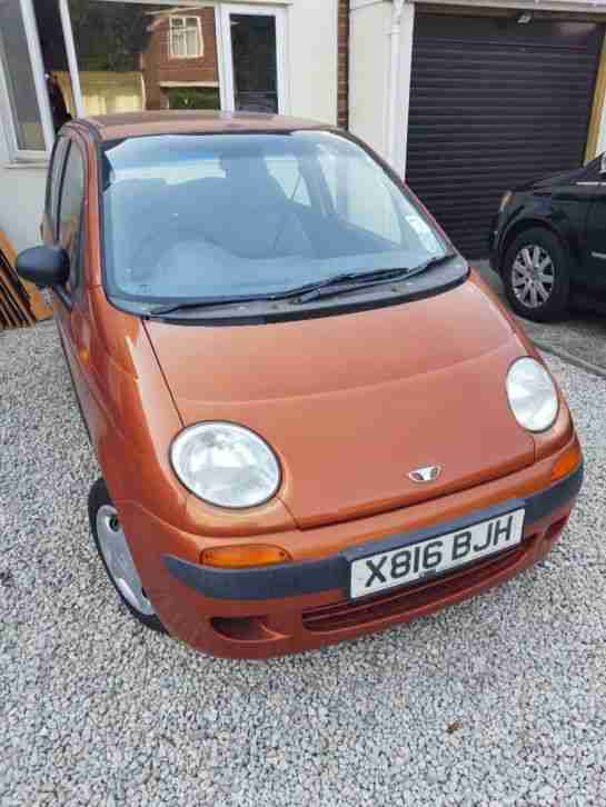 2000 (X reg) Matiz. Only 38,000 miles