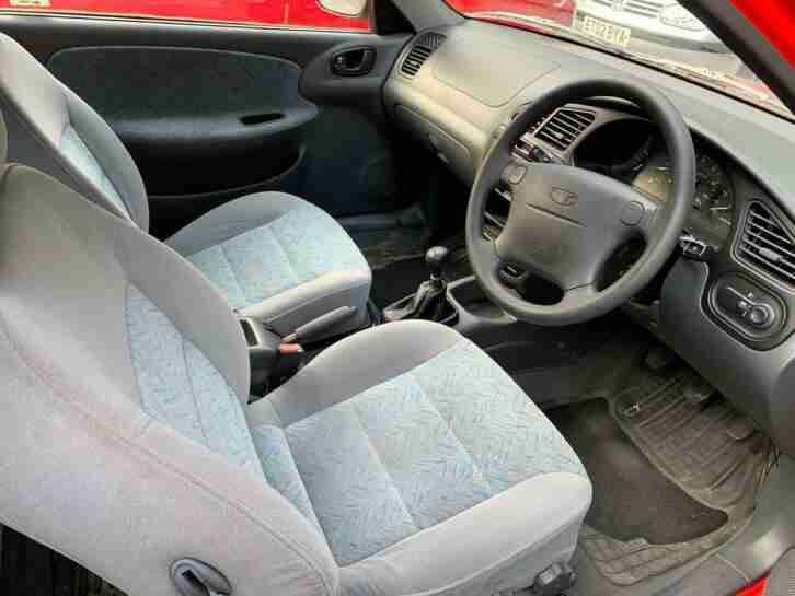 2000 Daewoo Lanos 1.6 SX 3dr Hatchback Petrol Manual