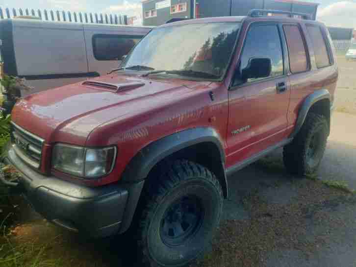 2000 isuzu trooper 3.0 converted to 3.1 mini monster truck non driver as clutch