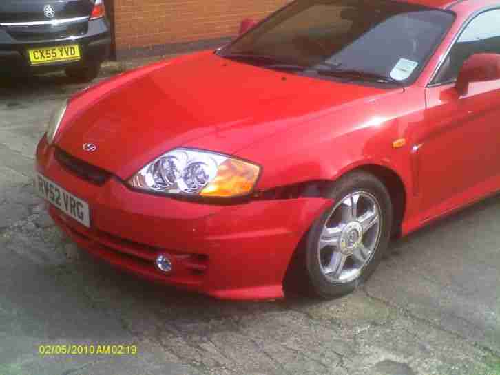 2001 - 2009 HYUNDAI COUPE 1.6, 2.0 & 2.7 AUTO AND MANUAL BREAKING FOR SPARES
