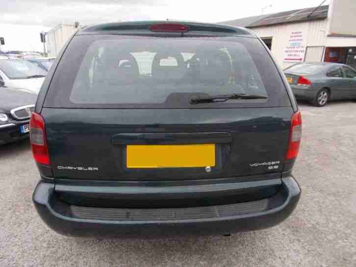 2001 51 CHRYSLER VOYAGER SE CRD DIESEL 2.5TD 140 BHP 55+ MPG - 7 SEATER TAXED