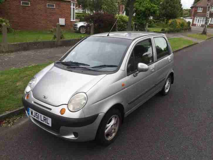 2001 51 DAEWOO MATIZ SE PLUS SILVER 5 DOOR