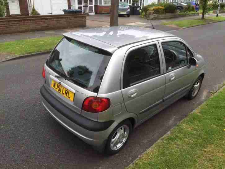 2001 51 DAEWOO MATIZ SE PLUS SILVER 5 DOOR