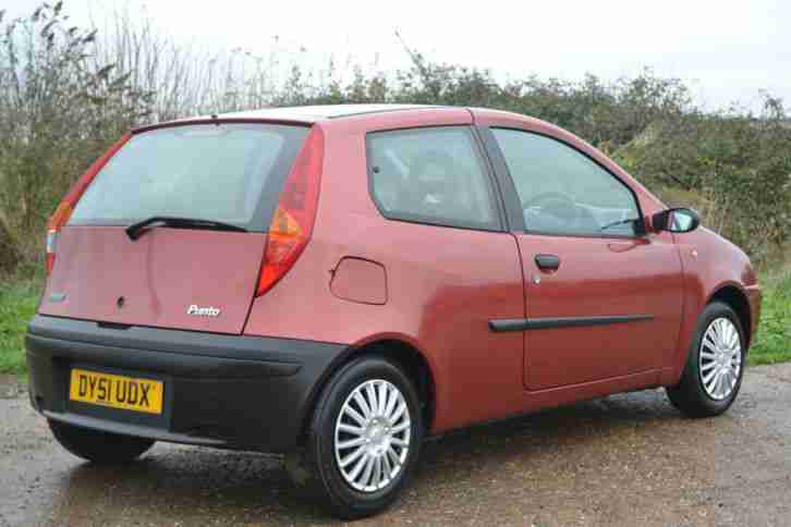 2001 (51) Fiat Punto 1.2 3 Door