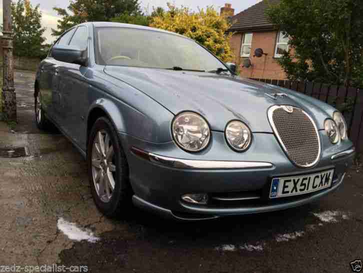 2001/51 JAGUAR S-TYPE 3.0 V6 SALOON AUTO BLUE BARGAIN TYPE R PX SWAP SWOP