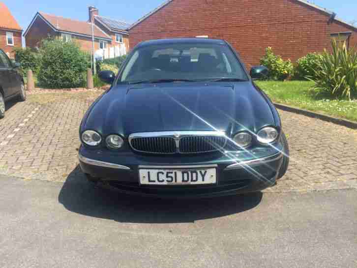 2001 51 JAGUAR X-TYPE V6 AWD GREEN - NO RESERVE