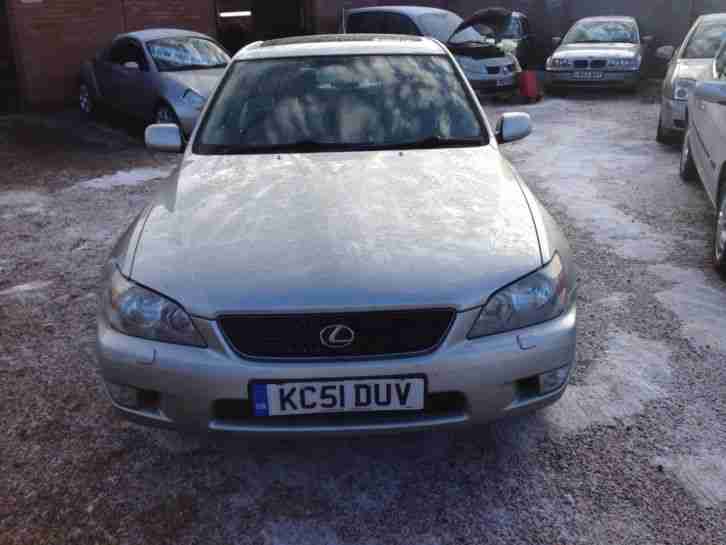 2001(51) Lexus IS 200 2.0 SE Silver 4dr Saloon, **ANY PX WELCOME**