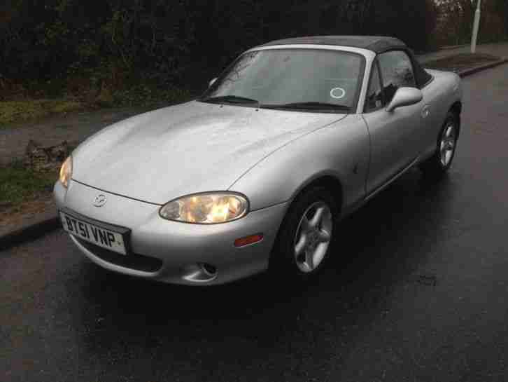 2001/51 MAZDA MX-5 1.8I..2 PREVIOUS LADY OWNERS..STARTS & DRIVES..BARGAIN!!!
