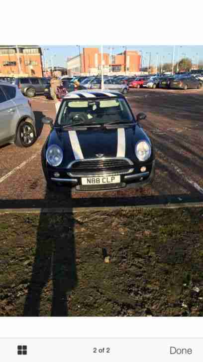 2001-51 MINI MINI ONE BLACK LONG MOT CHEAP CAR BARGAIN