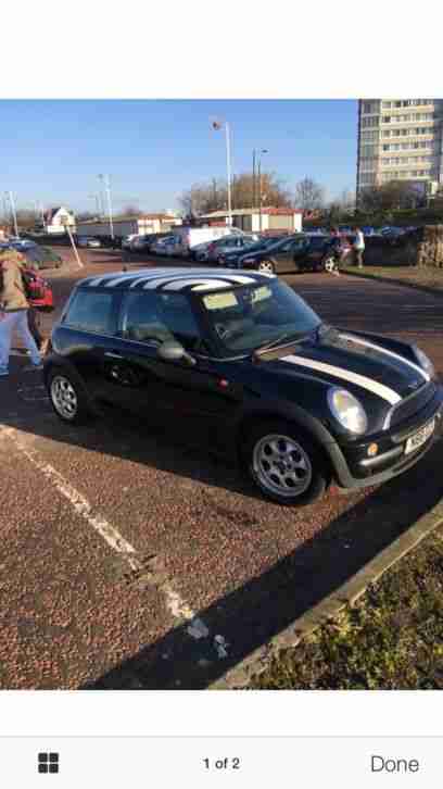 2001-51 MINI MINI ONE BLACK LONG MOT CHEAP CAR BARGAIN