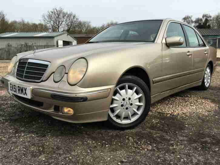 2001 51 Mercedes-Benz E320 3.2 CDI Elegance 131K MILES FSH