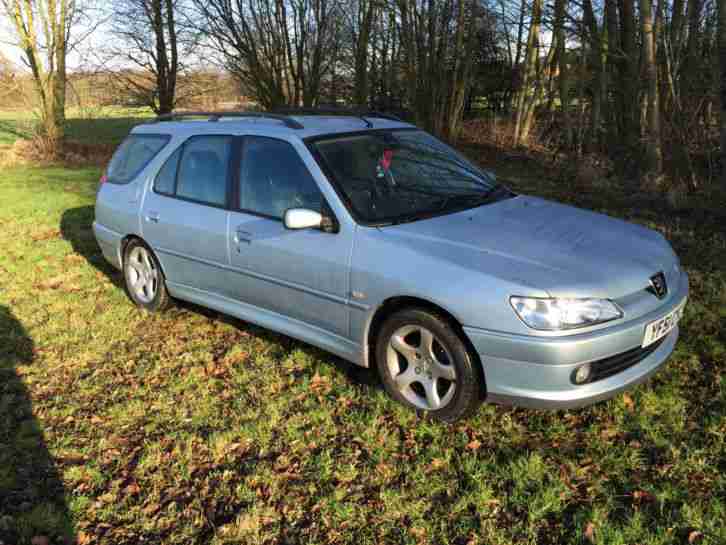 2001 51 PEUGEOT 306 MERIDIAN SILVER 1.6 Estate NOT hdi 2.0