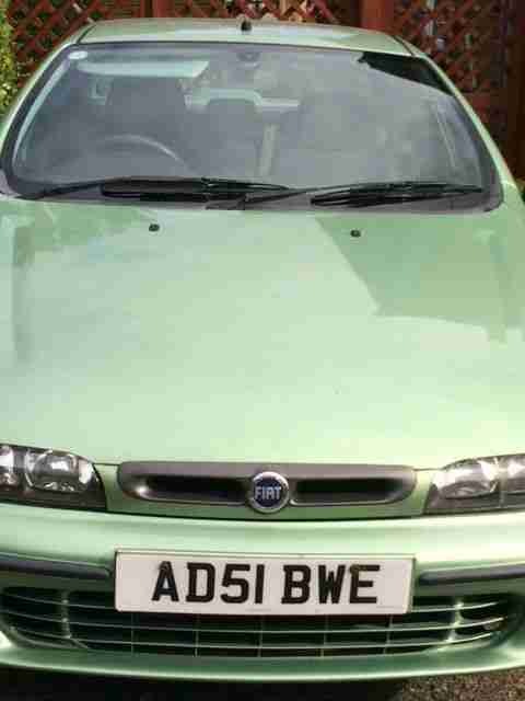 2001 51 Plate Fiat Marea 100 SX 1.6 Green Drastically Reduced in Price