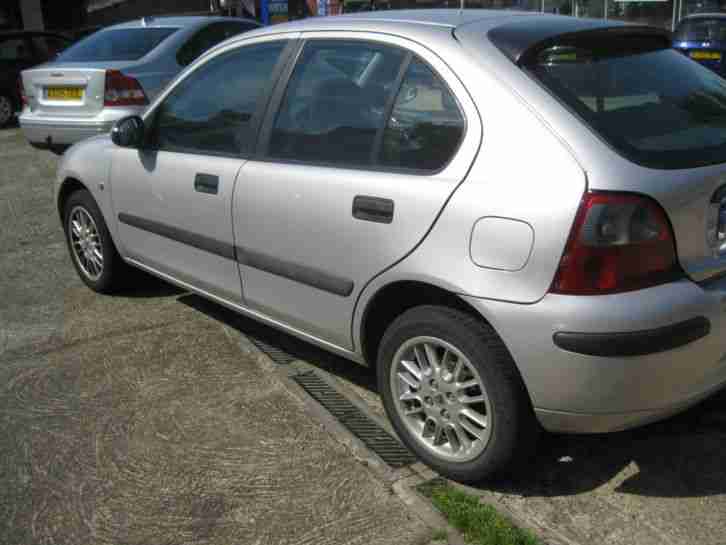 2001 51 ROVER 25 IMPRESSION S SILVER NO RESERVE