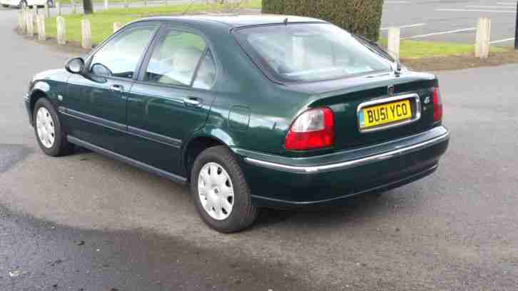 2001 '51' Rover 45 1.6 16v Impression, Full Service History, MOT