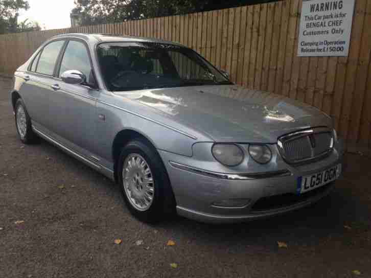 2001 51 Rover 75 2.0 CDT 1950cc auto Connoisseur 63.6 mpg full leather may p x