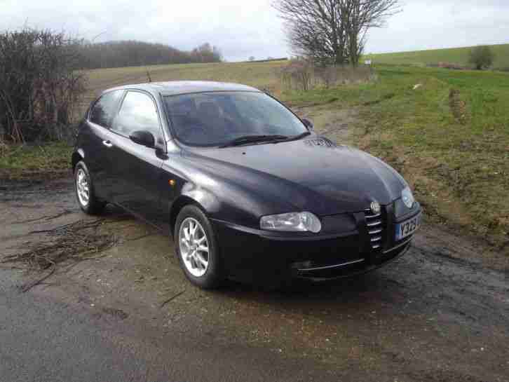 2001 ALFA ROMEO 147 T SPARK LUSSO BLACK MOT Feb 2017