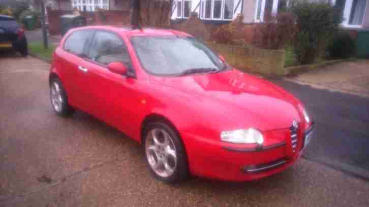 2001 147 T SPARK LUSSO RED, SPARES