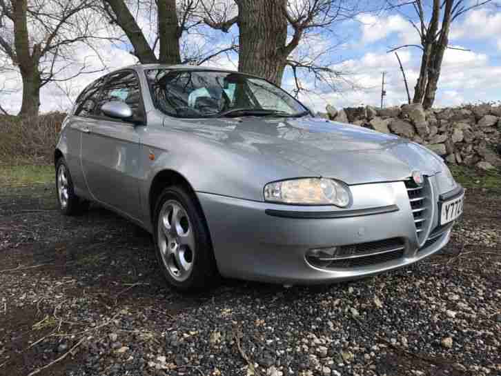 2001 ALFA ROMEO 147 T SPARK LUSSO SILVER PART EX CLEARANCE