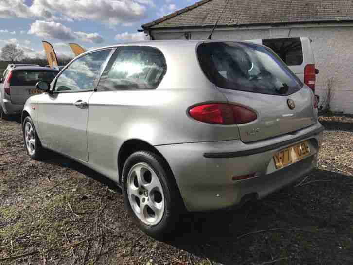 2001 ALFA ROMEO 147 T SPARK LUSSO SILVER PART EX CLEARANCE