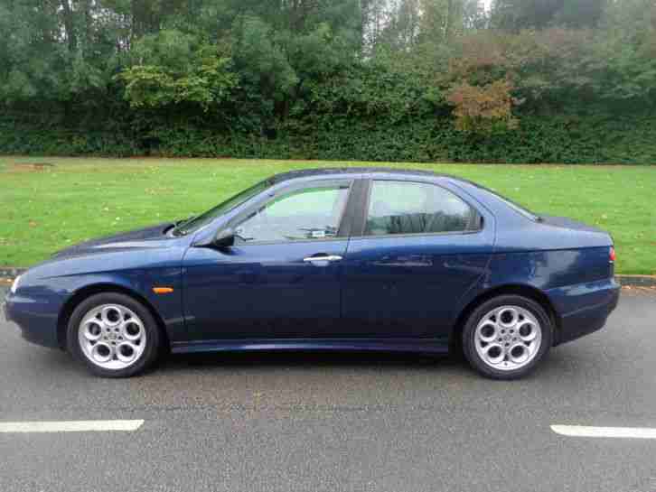 2001 ALFA ROMEO 156 T.SPARK VELOCE BLUE~FULL LEATHER~FULL MOT~DRIVES GREAT~L@@K