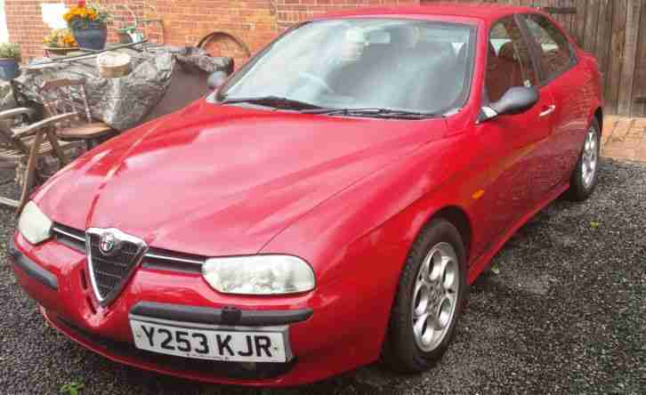 2001 ALFA ROMEO 156 T.SPARK VELOCE RED