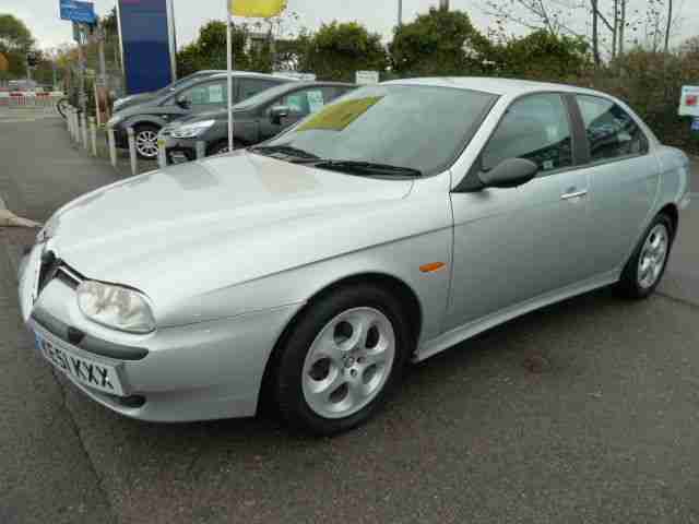 2001 ALFA ROMEO 156 TS SELESPEED AUTOMATIC IN SILVER