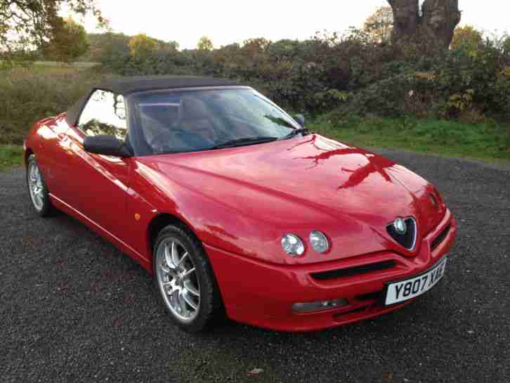 2001 SPIDER T.SPARK LUSSO RED