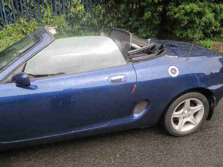 2001 ALMOST MG MGF 1.8 CONVERTIBLE BLACK LEATHER CD F/S/H LOW MILES