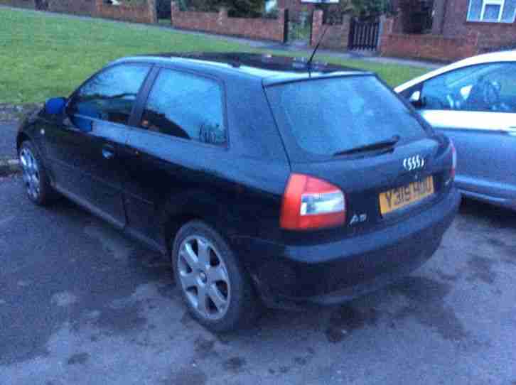 2001 AUDI A3 1.8T SPORT BLACK. 65,000 miles