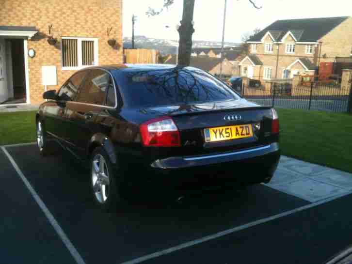 2001 AUDI A4 3.0 litre QUATTRO SPORT AUTO BLACK