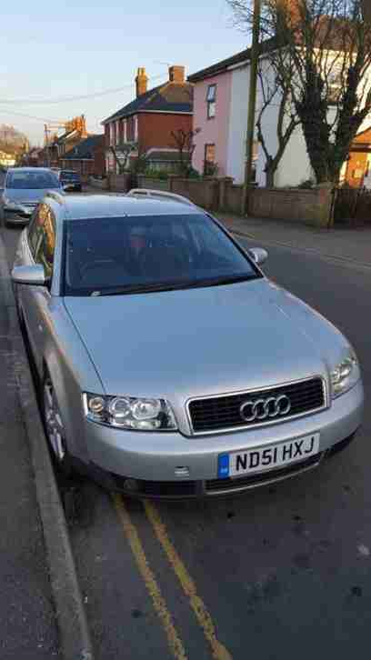 2001 AUDI A4 TDI QUATTRO SPORT SILVER