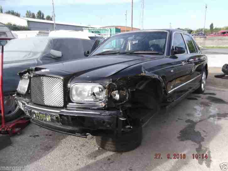 2001 BENTLEY ARNAGE LE MANS BREAKING FOR SPARES, DAMAGED, PARTING OUT