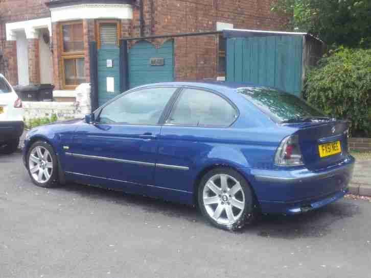 2001 BMW 325TI COMPACT AUTO BLUE