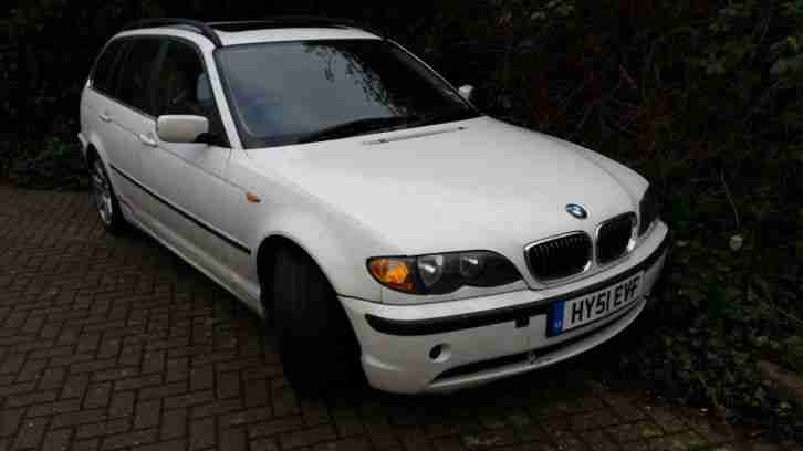 2001 BMW 330D TOURING AUTO WHITE