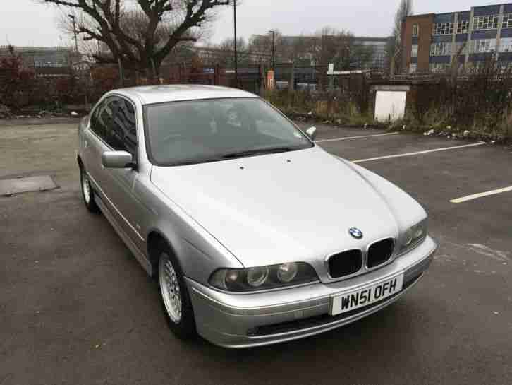 2001 BMW 520I SE AUTO SILVER