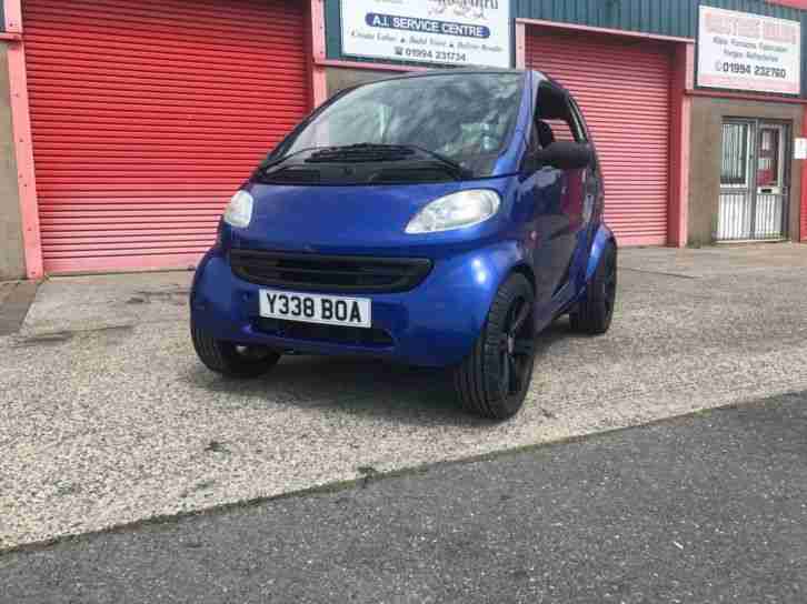 2001 Bike Engined Smart Car Finished Project Kawazki ZX10R Track Drag Race