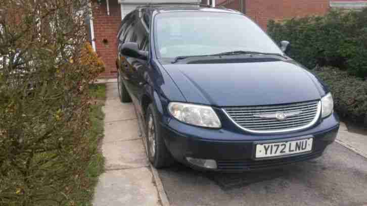 2001 CHRYSLER GRAND VOYAGER CRD LX BLUE