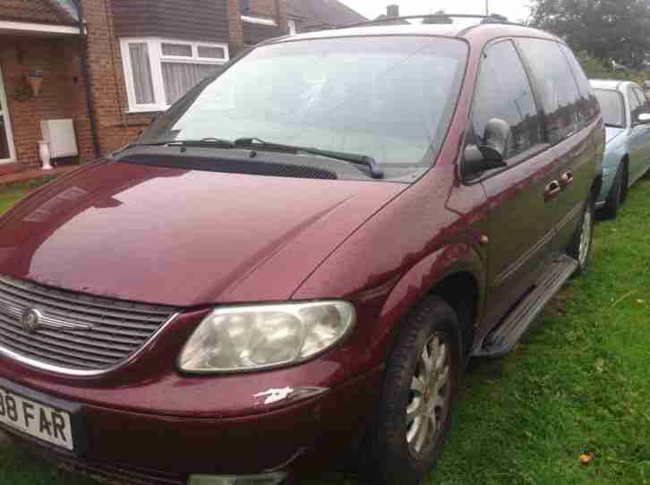 2001 VOYAGER CRD LX RED spare or