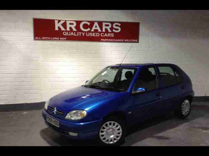2001 CITROEN SAXO 1.1 FULL MOT SERVICE HISTORY 72000 MILES BLUE