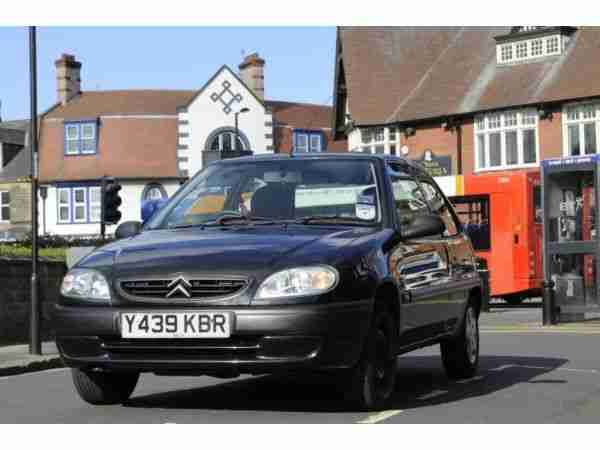 2001 CITROEN SAXO FORTE BLACK