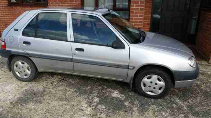 2001 CITROEN SAXO FORTE SILVER SPARES OR REPAIR