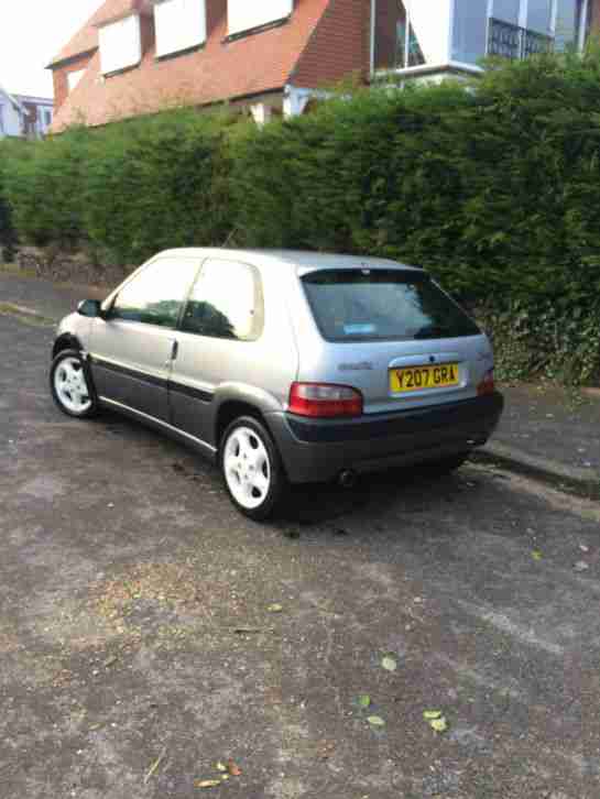 2001 CITROEN SAXO VTR SILVER