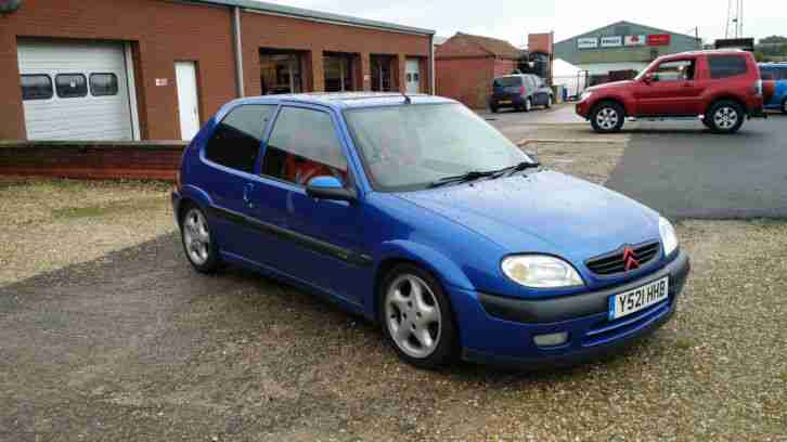 2001 CITROEN SAXO VTS BLUE