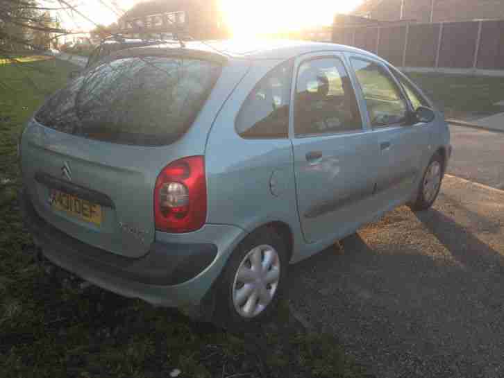 2001 CITROEN XSARA PICASSO SX HDI GREEN SPARES OR REPAIR