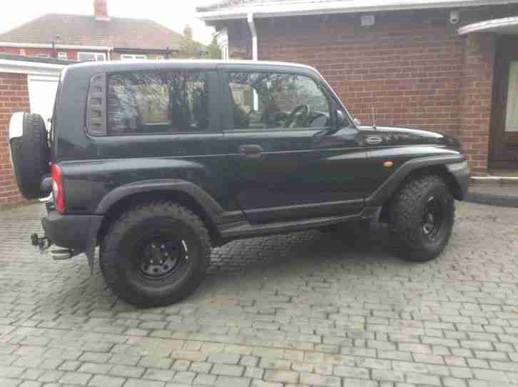 2001 DAEWOO KORANDO AUTO BLACK OFF ROAD MONSTER TRUCK