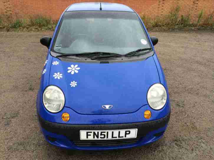 2001 DAEWOO MATIZ SE BLUE CHEAP CAR BARGAIN PRICE NO RESERVE AUCTION low mileage