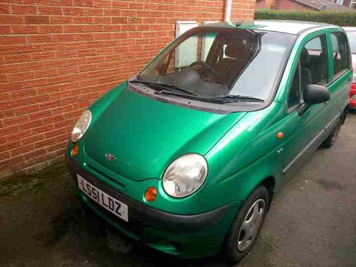 2001 DAEWOO MATIZ SE GREEN