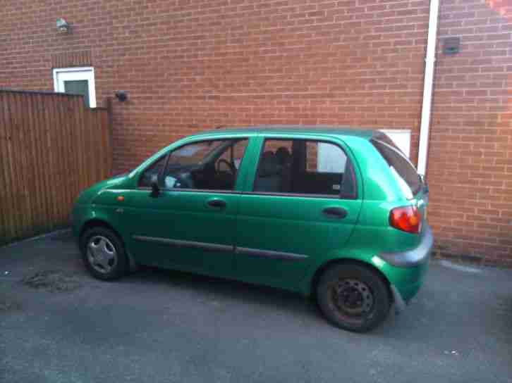 2001 DAEWOO MATIZ SE GREEN